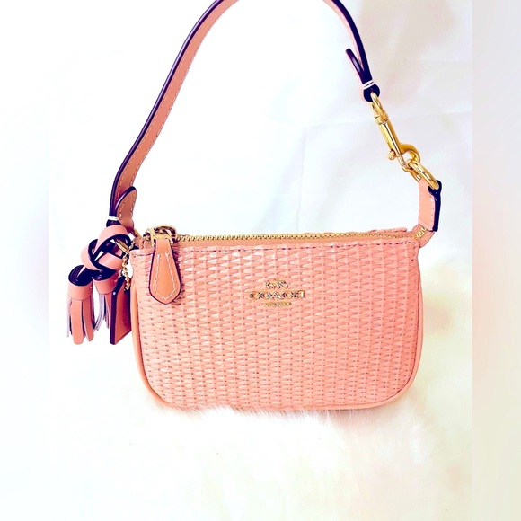 NWT Coach Nolita 15 In Straw Wristlet. - Picture 2 of 13